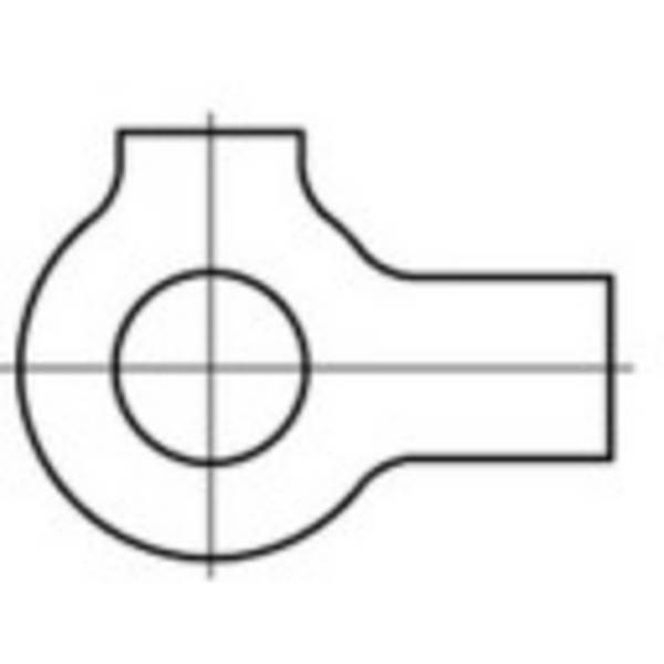 Podkładki płaskie 2-płatkowe TOOLCRAFT 1060841 8.4 mm 17 mm   A4 stal nierdzewna 25 szt.