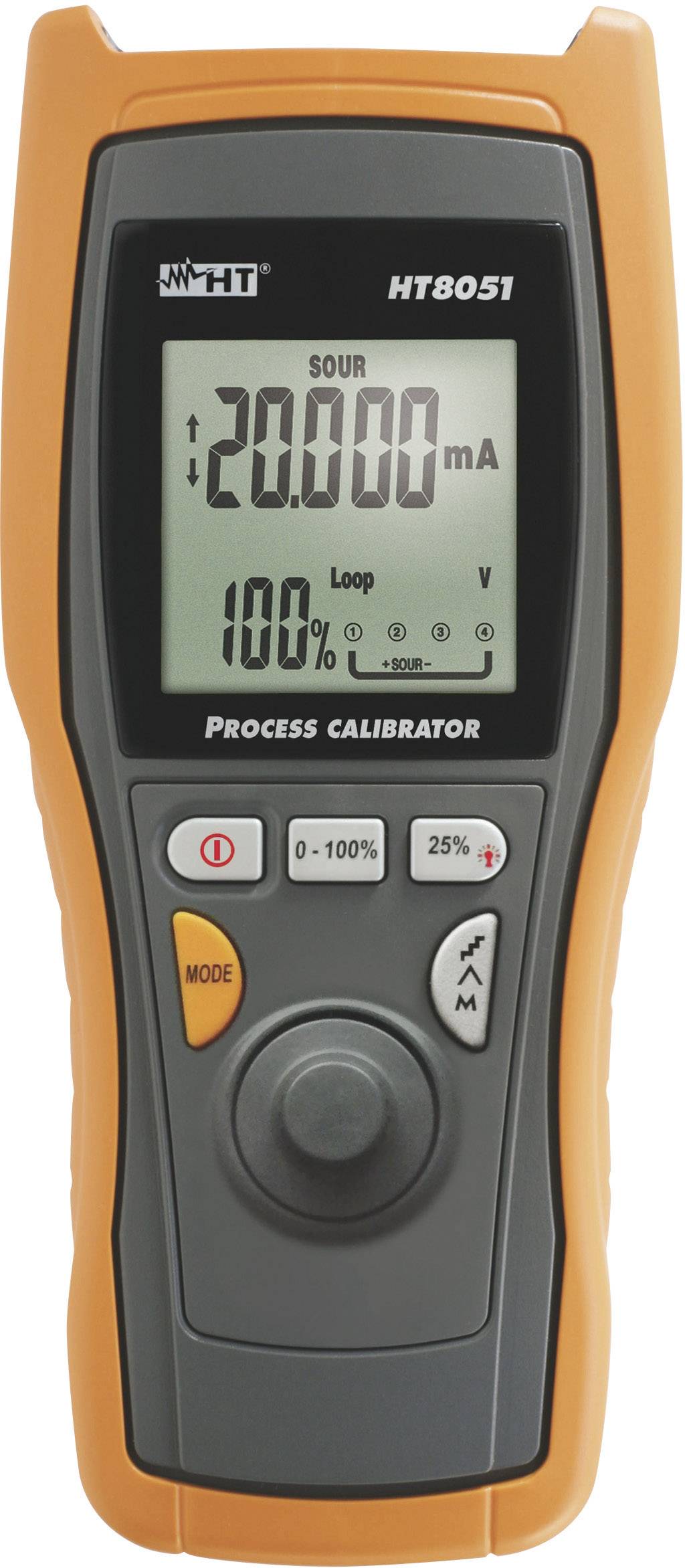 Калібрування калібратора HT Instruments HT8051 (ISO) напруги, струму