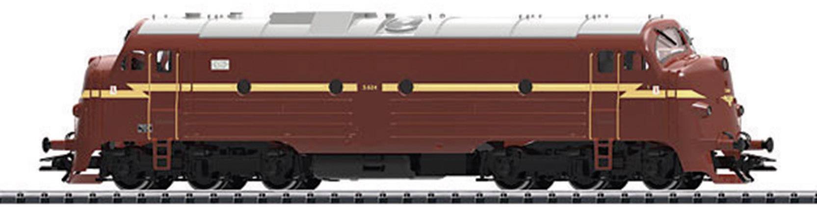 Lokomotywa diesel H0 TRIX H0 T22671, Digital DC Sound, Długość ze zderzakami: 217 mm