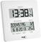 Elektroniczny zegar ścienny wskazuje '13:38', 'Wtorek', '6.8.2013', 'Temperatura 25,8°C'. Wskazanie tygodnia kalendarzowego '32'.