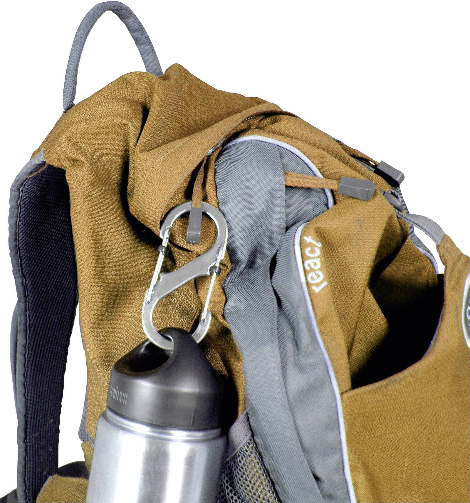 Подвійний карабін S-Biner SideLock, розмір 2, сріблястий NITE Ize NI-LSB2-11-R3