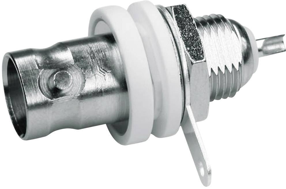 Роз'єм BNC Telegärtner 100023430 100023430 гніздо для вертикального монтажу 50 Ом 1 шт.