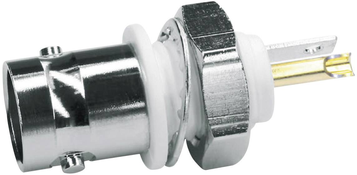 Роз'єм BNC Telegärtner 100023370 100023370 гніздовий роз'єм для вертикального монтажу 50 Ом 1 шт.