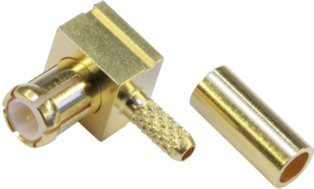 Роз'єм MCX Telegärtner 100027684 100027684 кутовий чоловічий роз'єм 50 Ом 1 шт.