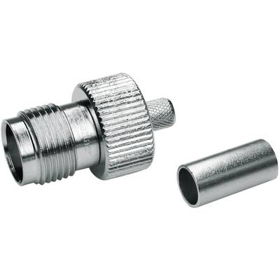 Dwa elementy metalowe na białym tle: element cylindryczny o żebrowanej powierzchni oraz element rurowy.