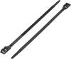 Opaska kablowa TRU COMPONENTS TC-DK-510BK203 1592754, 510 mm, poliamid 6.6, 1 szt.