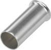 Tulejki 1 x 10 mm² x 12 mm nieizolowane, metalowe 1091264 100 szt.