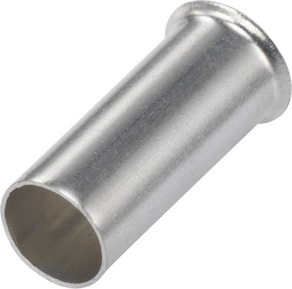 Tulejki 1 x 10 mm² x 12 mm nieizolowane, metalowe 1091264 100 szt.
