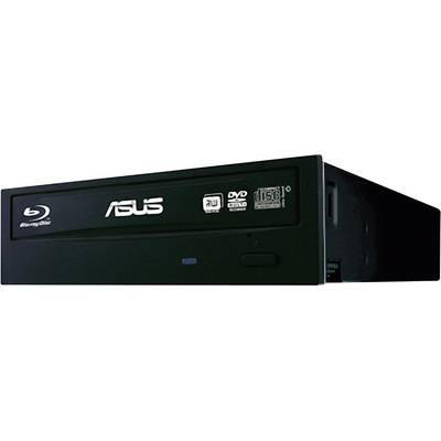 Czarne napęd Blu-ray/DVD marki ASUS z napisami 'Blu-ray Disc', 'ASUS', 'RW', 'DVD', 'CE' oraz 'CD'.