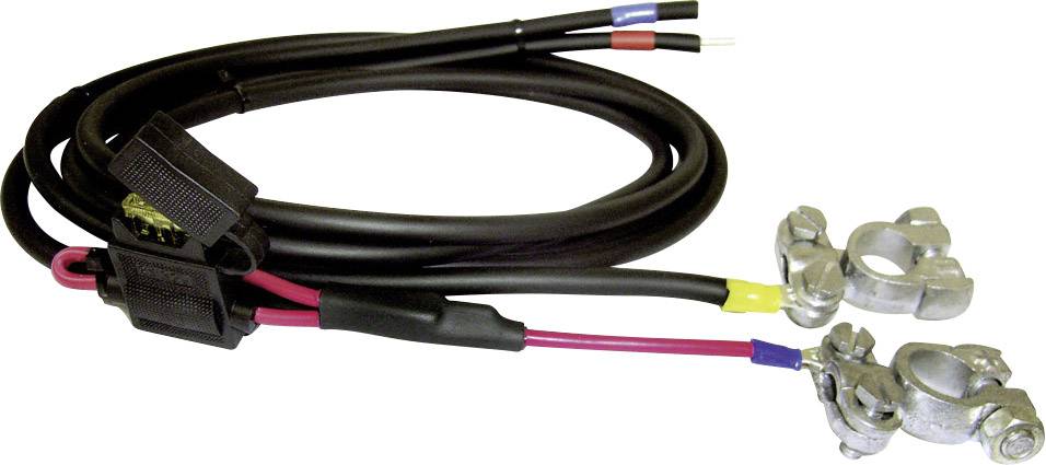 Kabel akumulatorowy, Sunline, 15 A, 2 x 2,5 mm2, 2 x 1,5 m