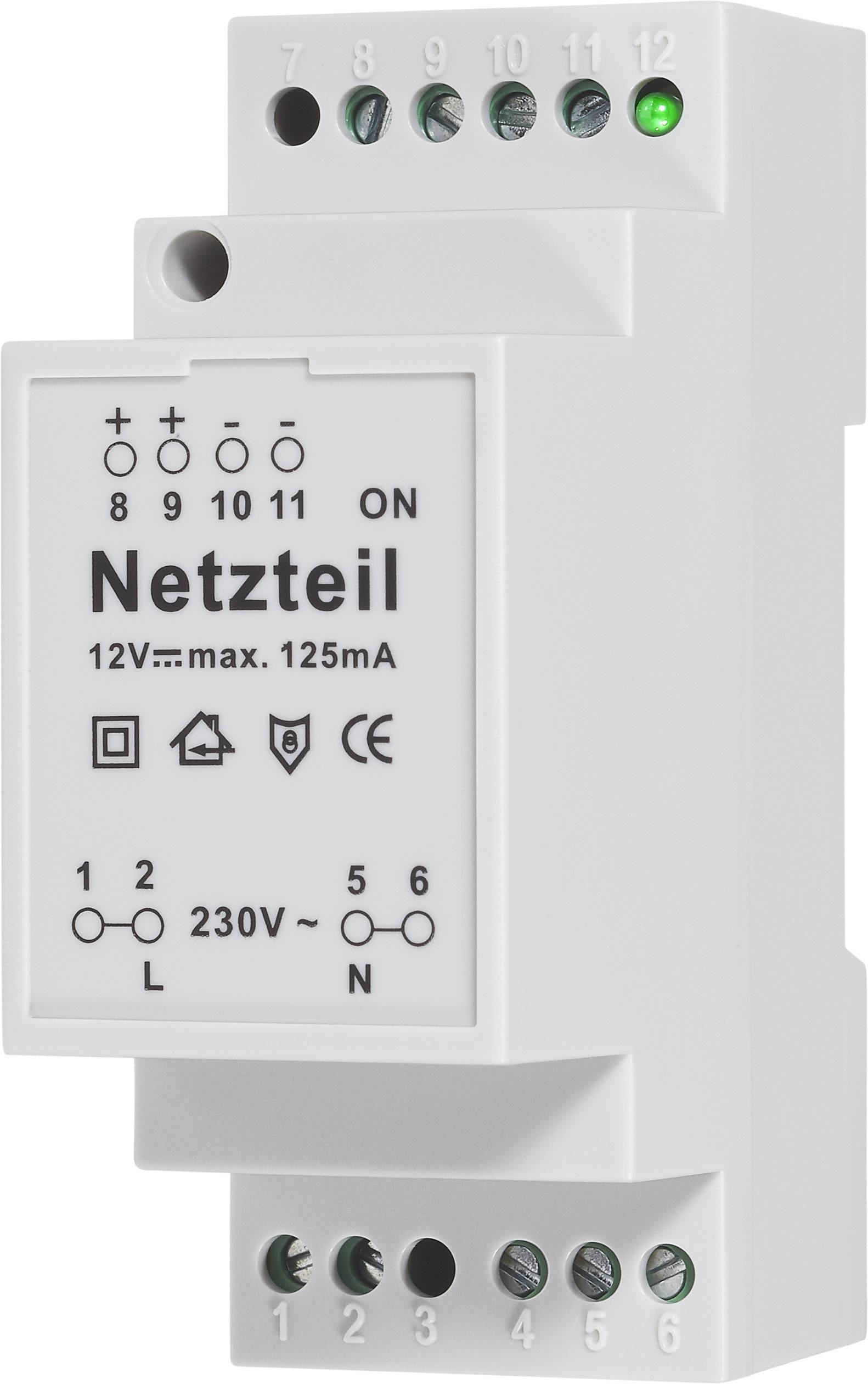 Moduł zasilania na szynę DIN Conrad, 230/12 V