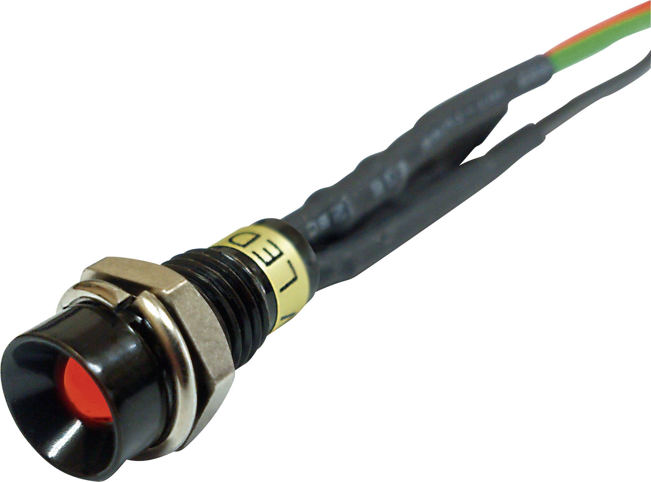 Світлодіодний індикатор Sedeco 1170476, багатоколірний, червоний, зелений, 12 В постійного струму