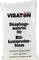 Opakowanie 'Materiał tłumiący do kolumn głośnikowych Hi-Fi', marka Visaton. Tekst opisuje właściwości: optymalny, czysty, wystarczający do objętości do 20 litrów.