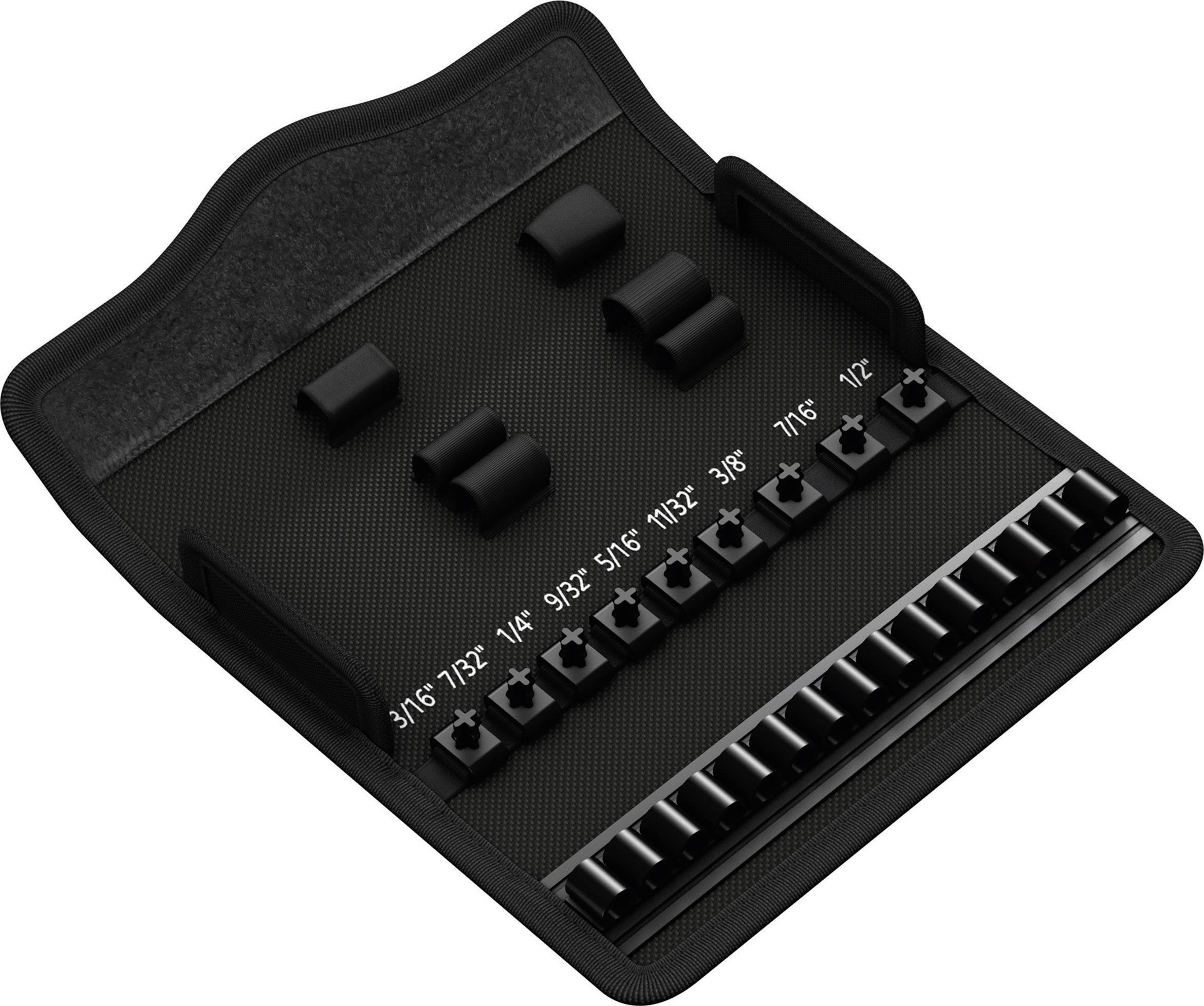 Набір торцевих ключів Wera Zyklop Metal 8100 SA, 7 шт., 05004017001, 1/4 дюйма (6,3 мм)