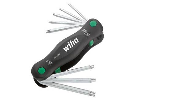 Wiha  TORX wewnętrzny Zestaw kluczy trzpieniowych   T 9, T 10, T 15, T 20, T 25, T 27, T 30, T 40 8 szt.