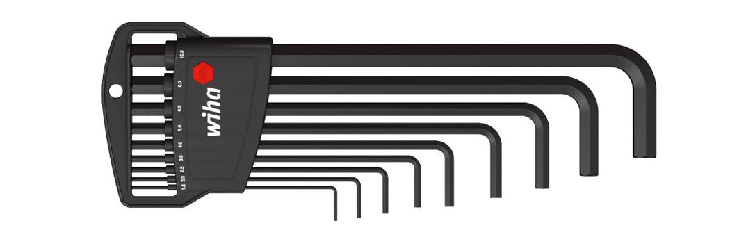 Набір внутрішніх шестигранних ключів Wiha 06386, 9 предм.