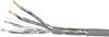 VOKA Kabelwerk 102566-00-1 Przewód sieciowy CAT 7 S/FTP 4 x 2 x 0.13 mm² szary Produkty w metrach bieżących