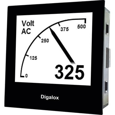 Miernik panelowy, cyfrowy TDE Instruments Digalox DPM72-AV   