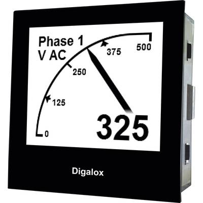 Miernik panelowy, cyfrowy TDE Instruments Digalox DPM72-AVP   
