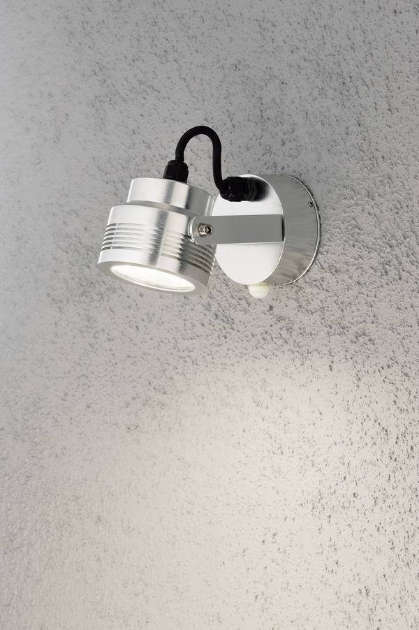 Zewnętrzna lampa ścienna z czujnikiem ruchu Konstsmide Monza Big 7942-310 6 W  IP54