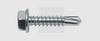 SWG 2114811610 Śruba samonawiercająca 4.8 mm 16 mm Nasadowa DIN 7504-K stal cynkowany 200 szt.