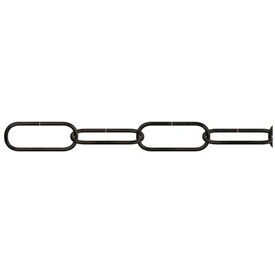Декоративний ланцюжок чорної сталі dörner + helmer 153636 20 м