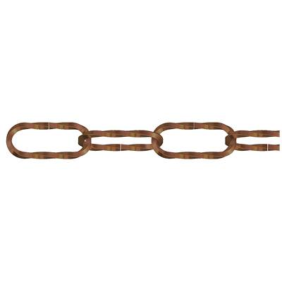 Декоративний ланцюг зі старої міді та сталі Dörner + Helmer 153633 10 м