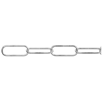 Декоративний ланцюжок з нікельованої сталі Dörner + Helmer 153641 20 м