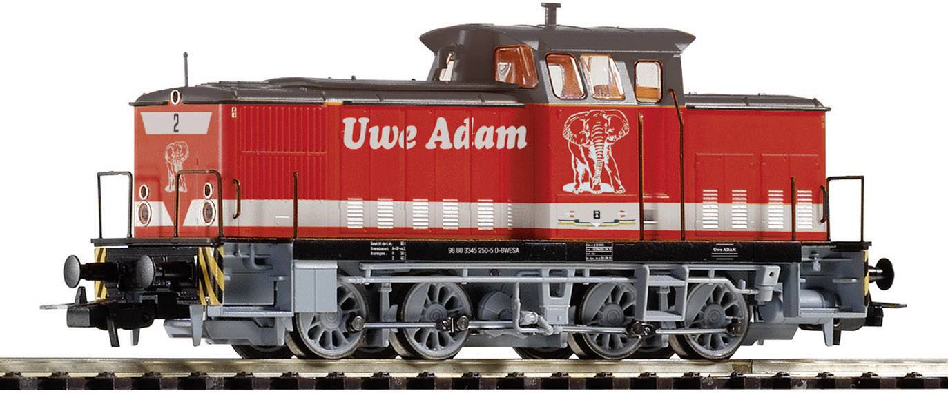 Lokomotywa diesel H0 PIKO 59425, Interfejs Analog DC, Długość ze zderzakami: 125 mm