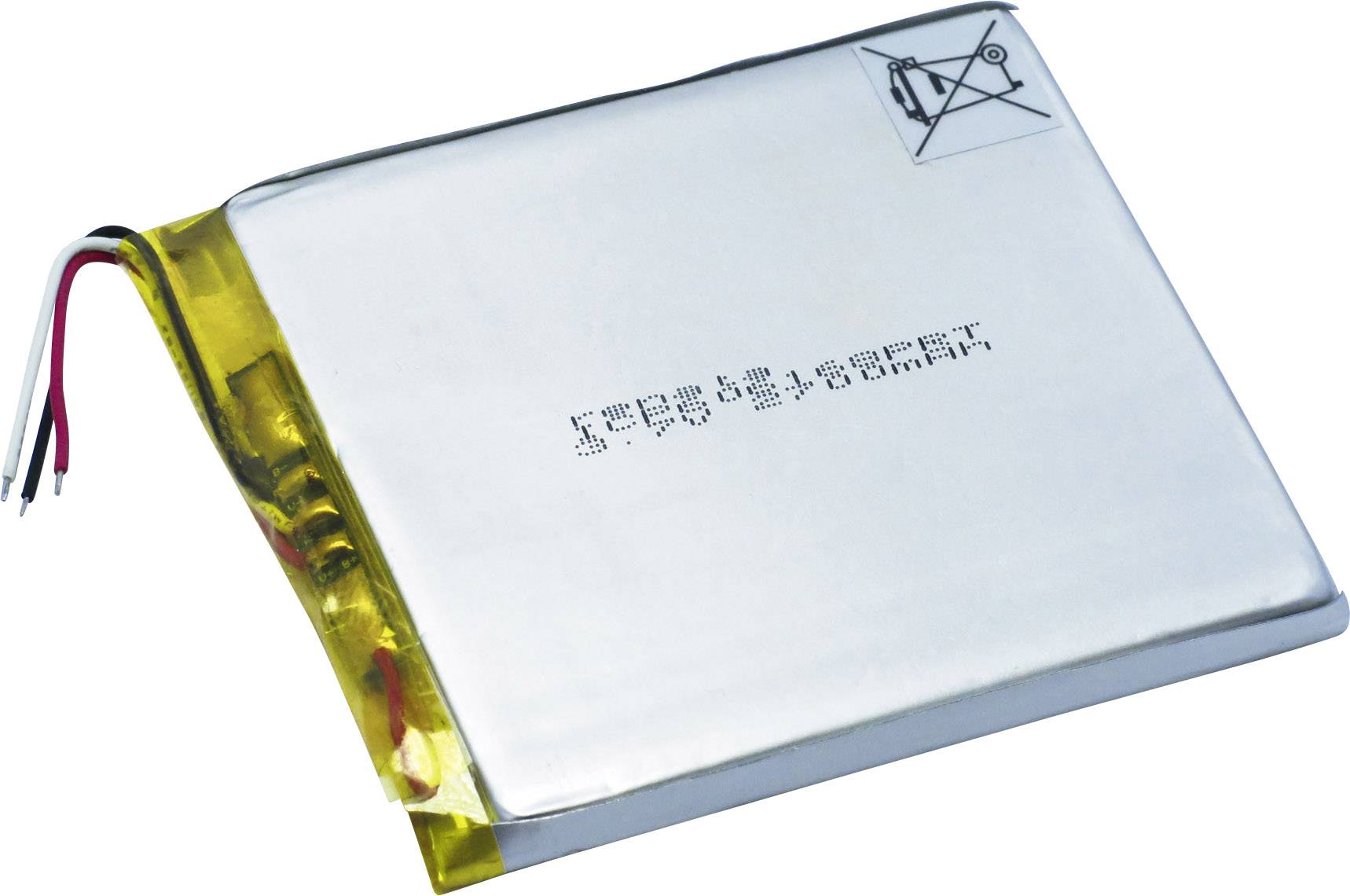 Renata ICP606168PRT Спеціальний акумулятор Prismatic LiPo кабель 3,7 В 2800 мАг 1 шт.