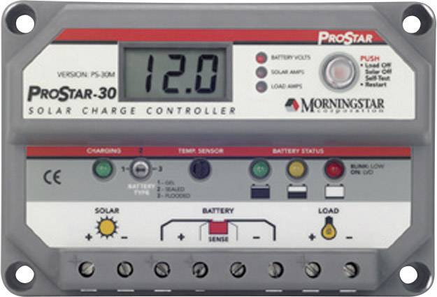 Solarny regulator ładowania Morningstar ProStar PS-30M PWM 12 V, 24 V 30 A