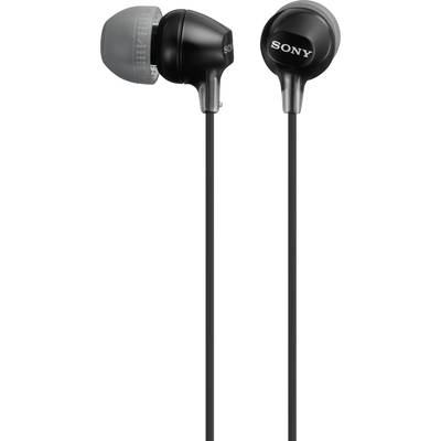 Słuchawki douszne Sony MDR-EX15LP MDREX15LPB.AE czarny