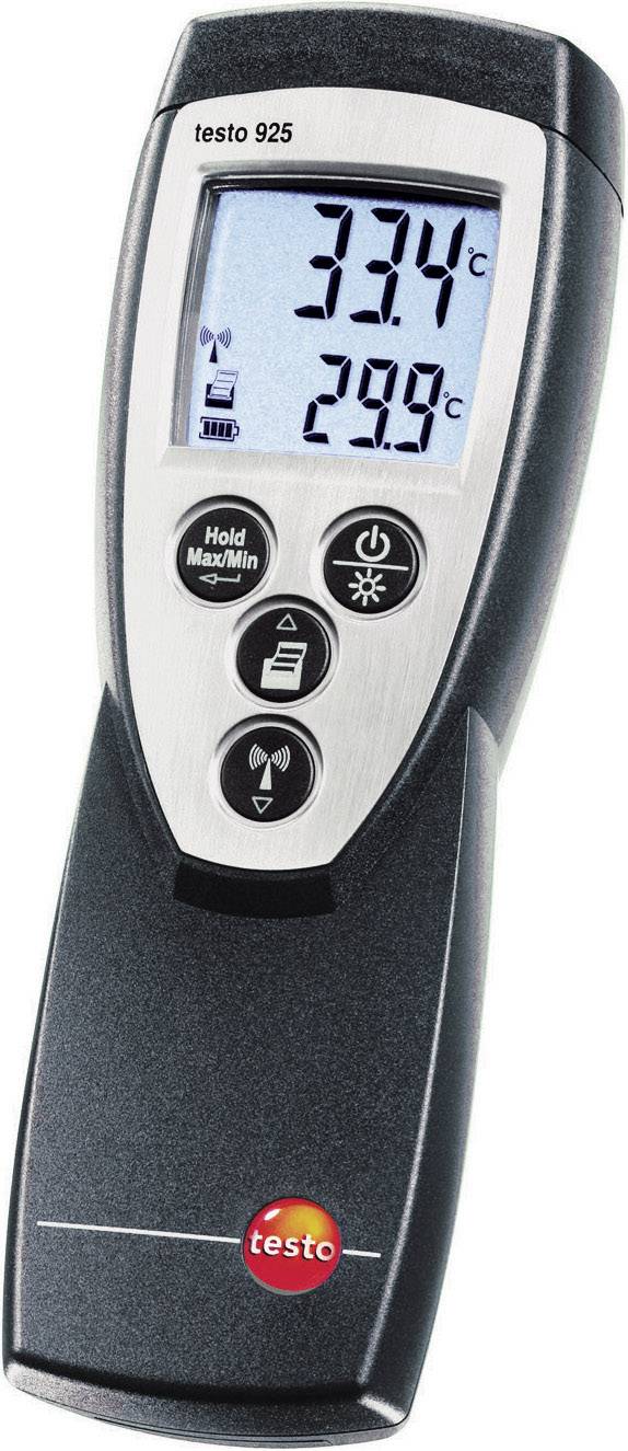 testo 925 Termometr Kalibracja (laboratorium akredytowane przez SCS) -50 - +1000 °C Rodzaj czujnika K