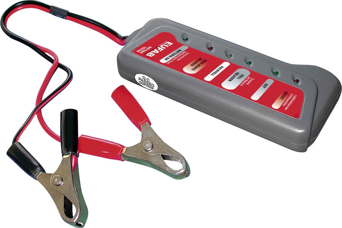 Тестер акумуляторів Eufab 16599