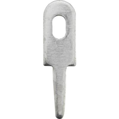 Metalowy klucz nasadowy z owalnym otworem pośrodku.
