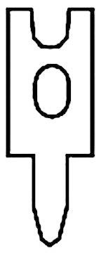 Vogt Verbindungstechnik 1016c.68 Паяний штифт Контактна поверхня луджена 100 шт. (Д x Ш) 10,5 мм x 3 мм