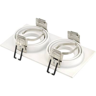 Pierścień montażowy New Tria II SLV 113512, GU10, New Tria II, biały