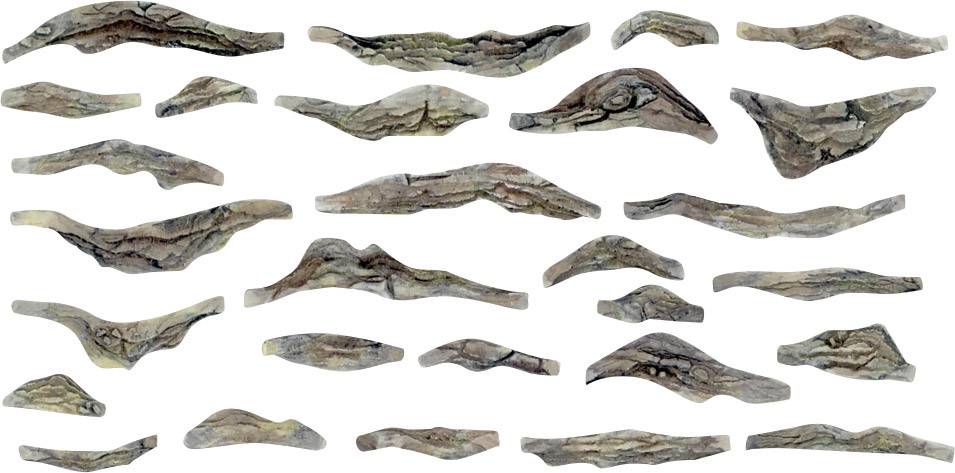 Універсальна гумова форма Woodland Scenics WC1245 для берега річки (Д x Ш) 250 мм x 130 мм