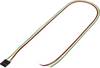 Konfekcjonowany kabel, całkowita ilość biegunów 5 1244005 Raster: pin 2,54 mm 1 szt.