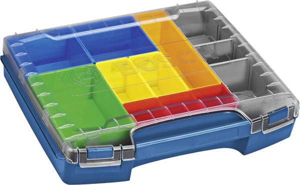 Bosch Professional i-BOXX 72 Set 10 Fächerbox Walizka (D x S x W) 316 x 357 x 72 mm Ilość przegród: 10 zmienny podział  Opis 1 szt.