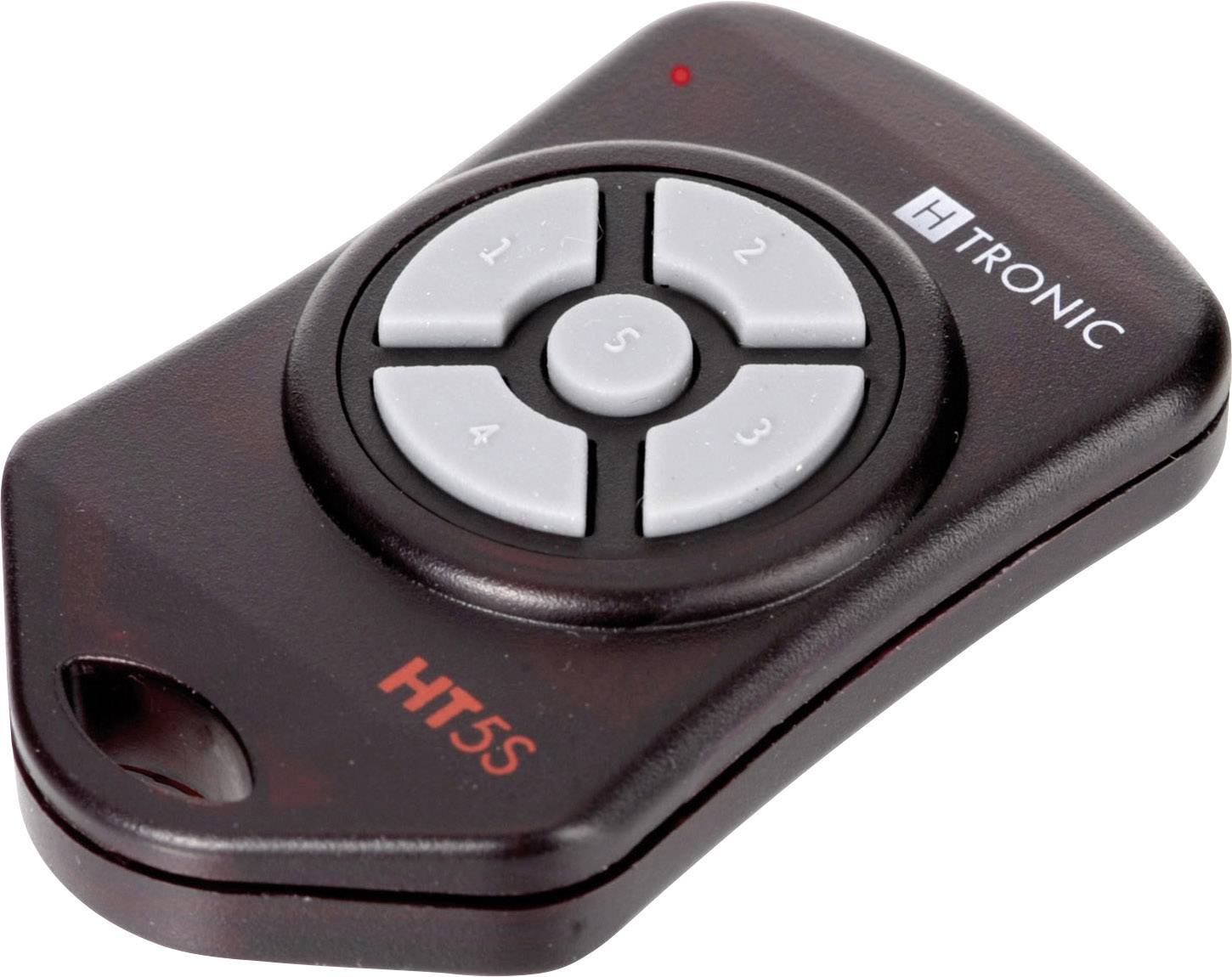 H-Tronic HT5S Nadajnik radiowy 5-kanałowy Częstotliwość 868.35 MHz, 869.05 MHz, 869.55 MHz 3 V Zasięg maksymalny 150 m