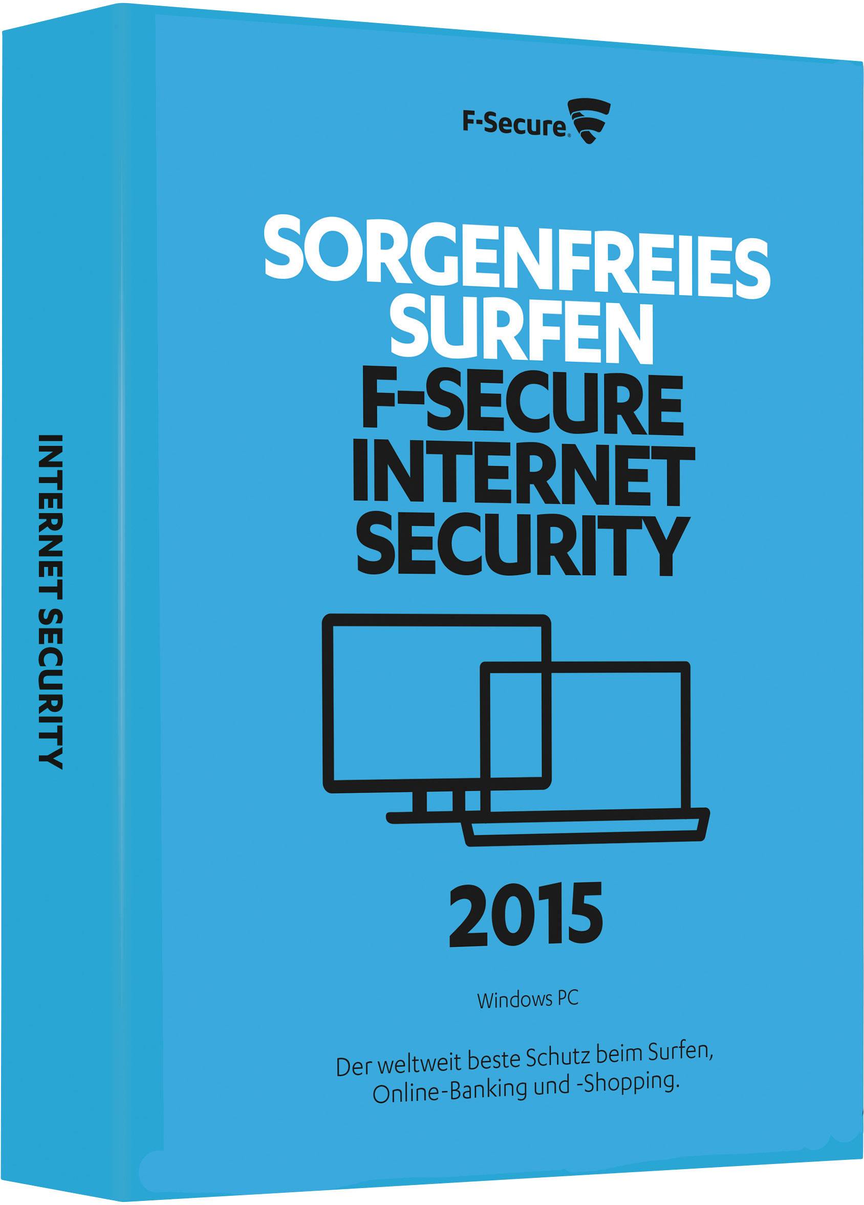 F-Secure INTERNET SECURITY 2015 Oprogramowanie zabezpieczające