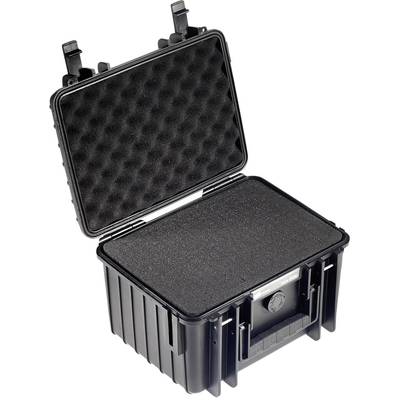 B & W International Walizka outdoorowa outdoor.cases Typ 2000 6.6 l (S x W x G) 270 x 215 x 165 mm czarny 2000/B/SI