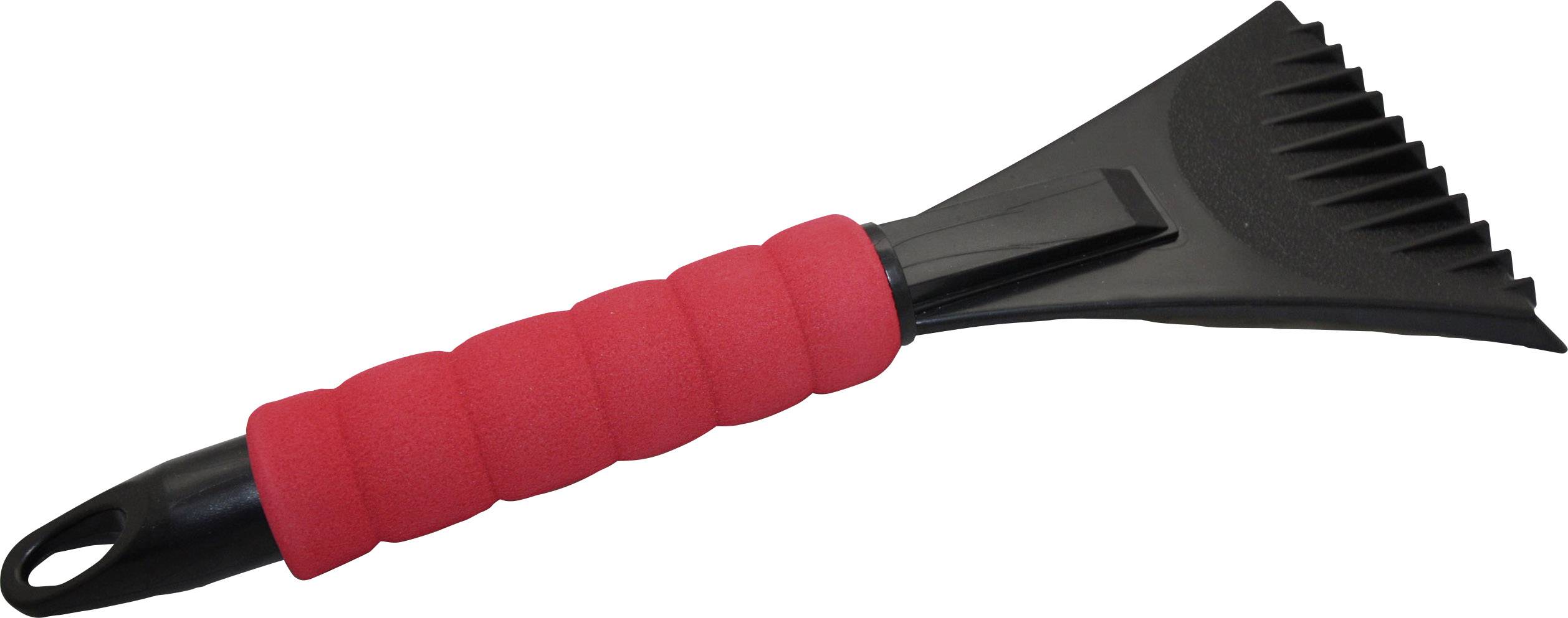 Скребок для льоду / щітка пластикова м'яка ручка (Д x Ш x В) 32 x 11,5 x 3,5 см HP Autozubehör Grattoir à givre rouge et noir чорн