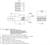 Rysunek złącza elektrycznego. Szczegóły takie jak materiały: Nylon UL94-V2, rozmiary przewodów, wymiary w calach oraz projekt obwodu.