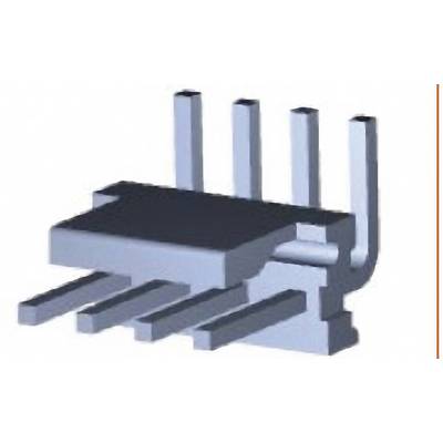 Niebieskie wielostykowe złącze elektryczne, widoczne z boku i pod skosem.