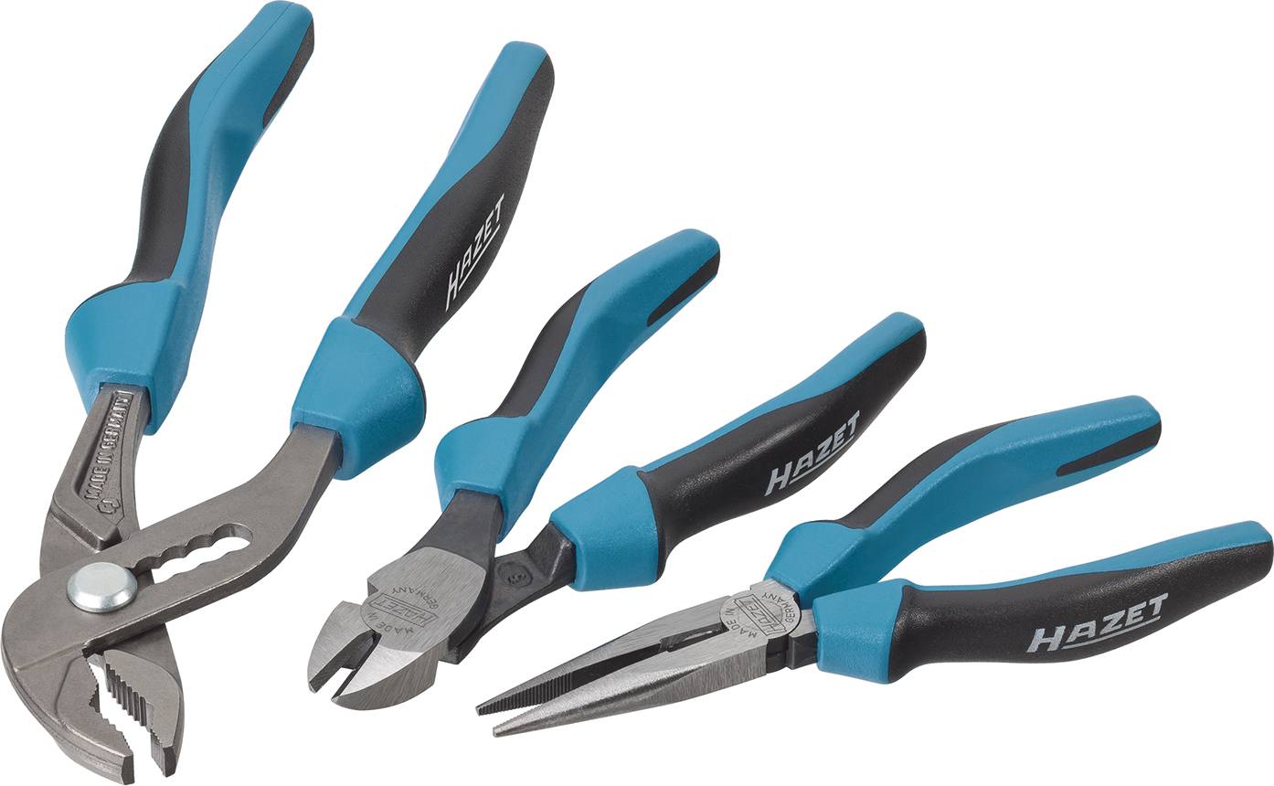 Набір плоскогубців Hazet neu 1859SPC/3, для майстерні, 3 шт.