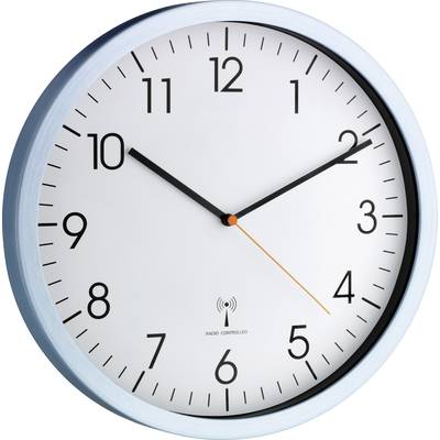 Zegar ścienny analogowy TFA Dostmann 60.3517.55, Sterowany radiowo, (Ø x G) 30.5 cm x 4.5 cm