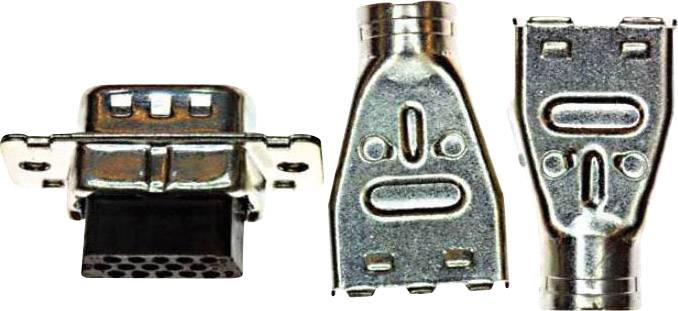 TE Connectivity AMPLIMITE HD-22 1658676-1 Роз'єм D-Sub чоловічий Кількість контактів: 26 обтиснутий 1 шт.