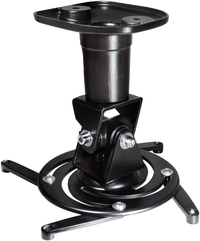 Стельове кріплення для проектора My Wall H16-1SL, нахил, поворот, максимальна відстань від стелі: 22,5 см, 15 кг, чорний колір